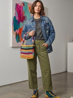 Wool multicolor Bubbles Shoulder Bag - Women